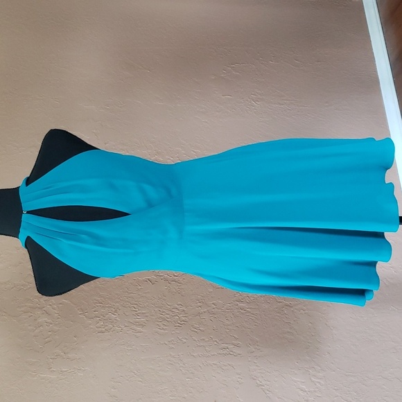 Express Midi Dress Sleeveless with Full Skirt Size 4 - Picture 5 of 8